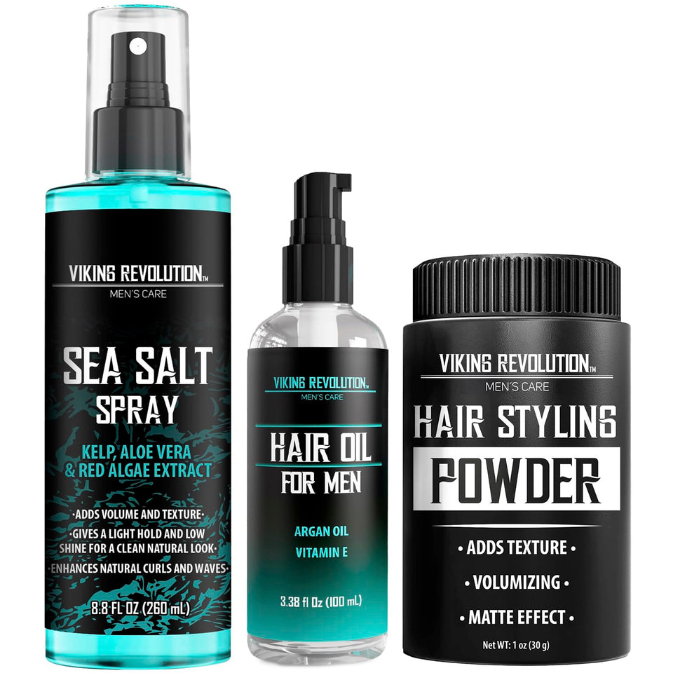 Viking Revolution sea salt spray front packaging showing clean textured finish