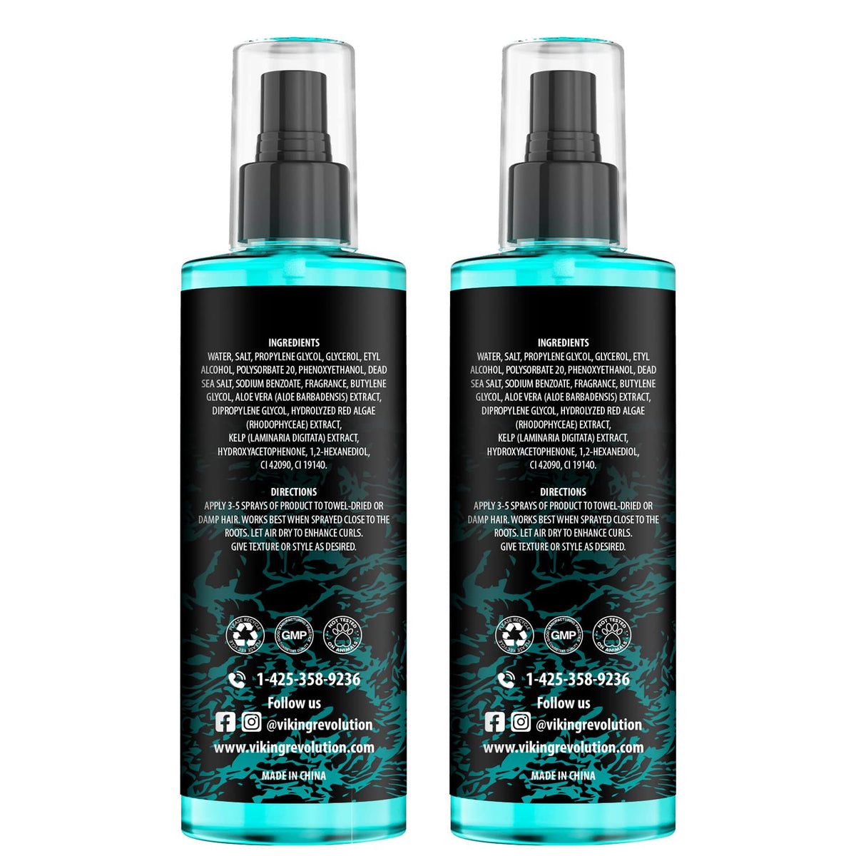 Viking Revolution styled model with beach hair showing effortless textured finish