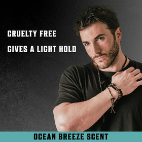 Viking Revolution on-model surf-style shot showing beachy look and effortless hold