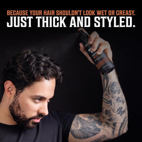 Viking Revolution textured hair close-up demonstrating natural beachy finish