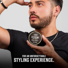 Viking Revolution pomade texture close-up showing smooth consistency for controlled styling