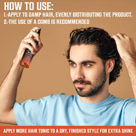 Viking Revolution being applied by hand indicating quick-absorbing, non-greasy benefit