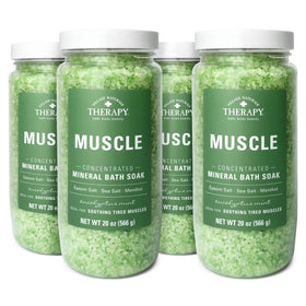 Village Naturals Therapy front packaging showing eucalyptus mint scent and benefits