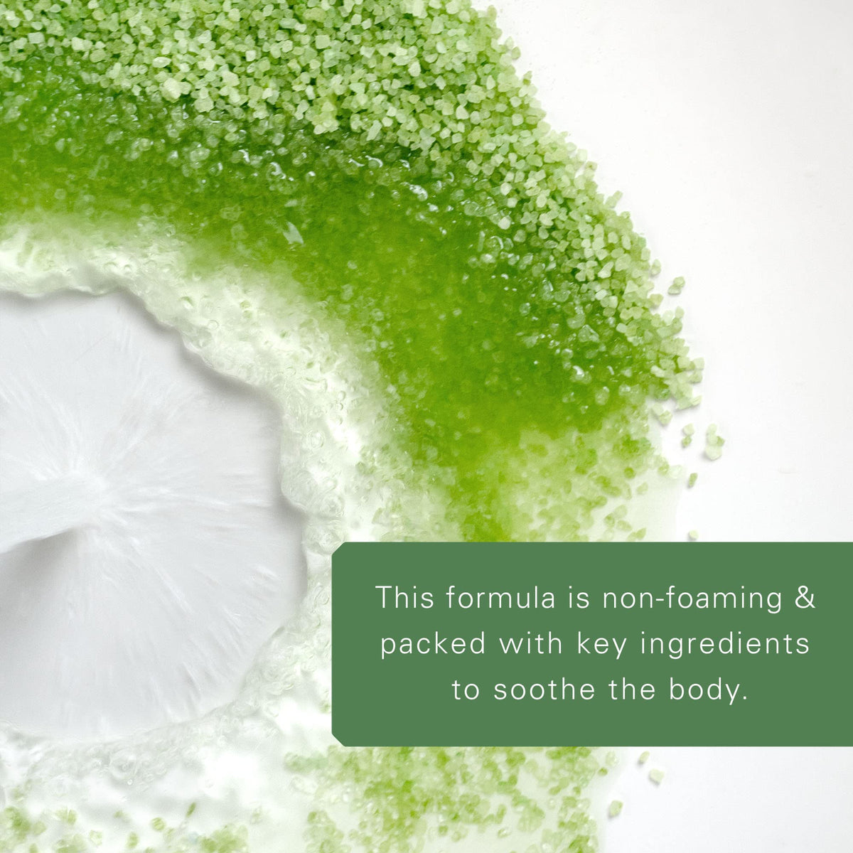Village Naturals Therapy label close-up displaying ingredients and recommended capful dosing