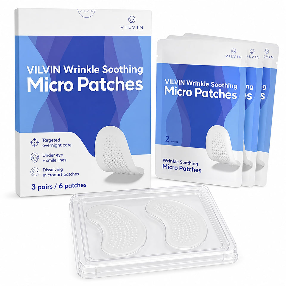 VILVIN front packaging showing three pairs and benefits