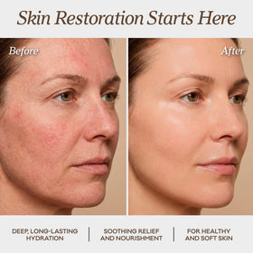 Vintage Tradition application on hands demonstrating fast absorption benefit