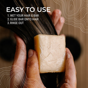 Viori bar beside rice water bowl showing nourishing ingredient benefit