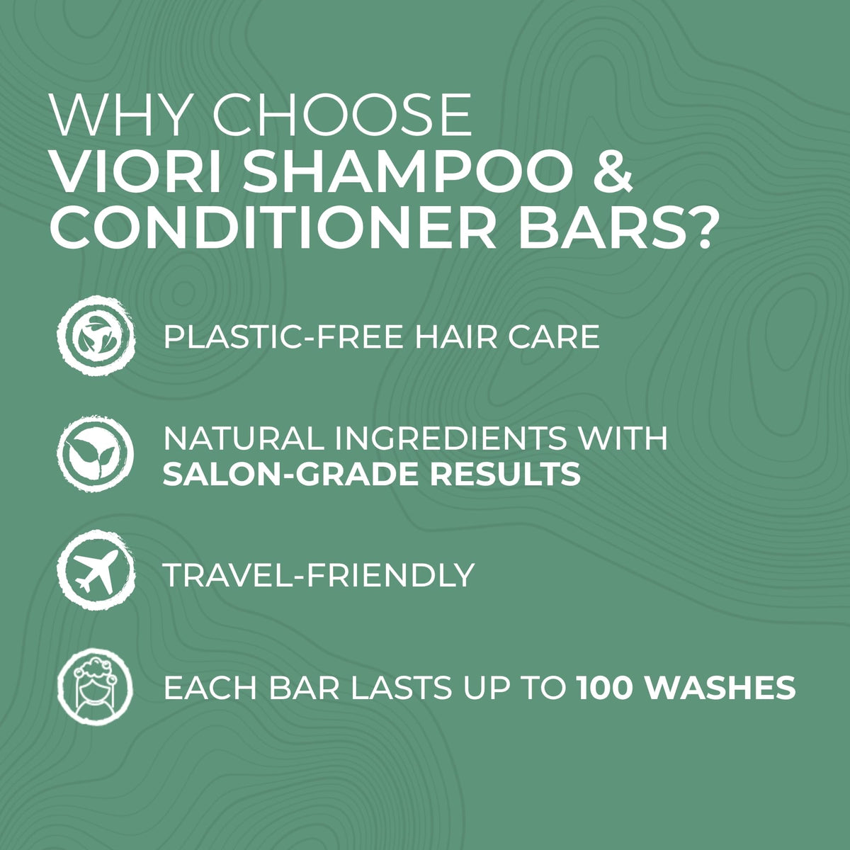 Viori solid bars packed in travel tin demonstrating spill-free, plastic-free convenience for trips