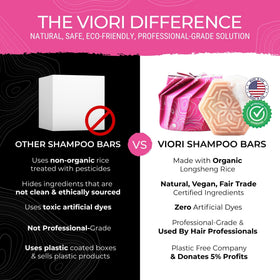 Viori conditioner bar texture close-up showing smooth finish for detangling