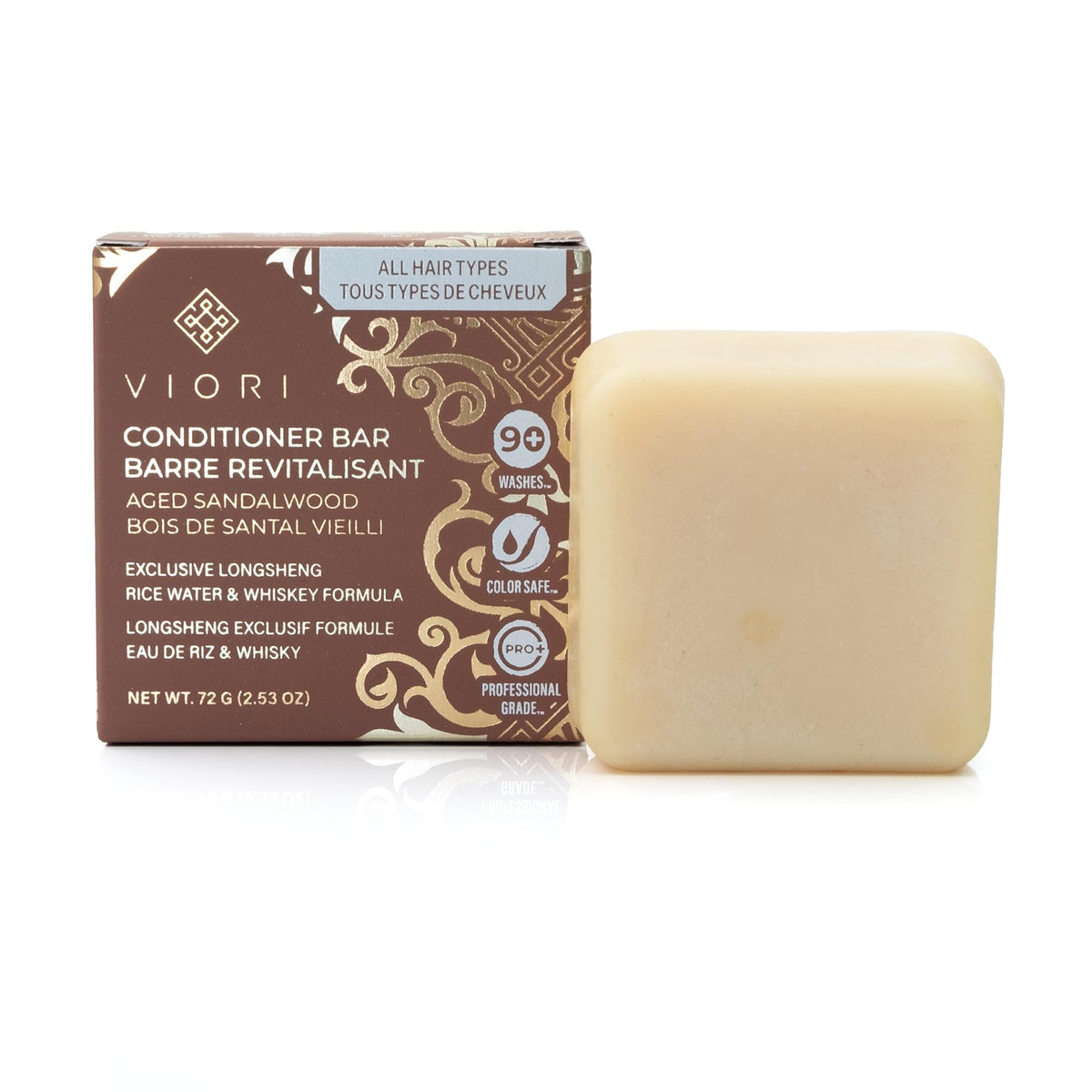 Viori Hamish & Co. front press showing bar and label, highlights eco packaging