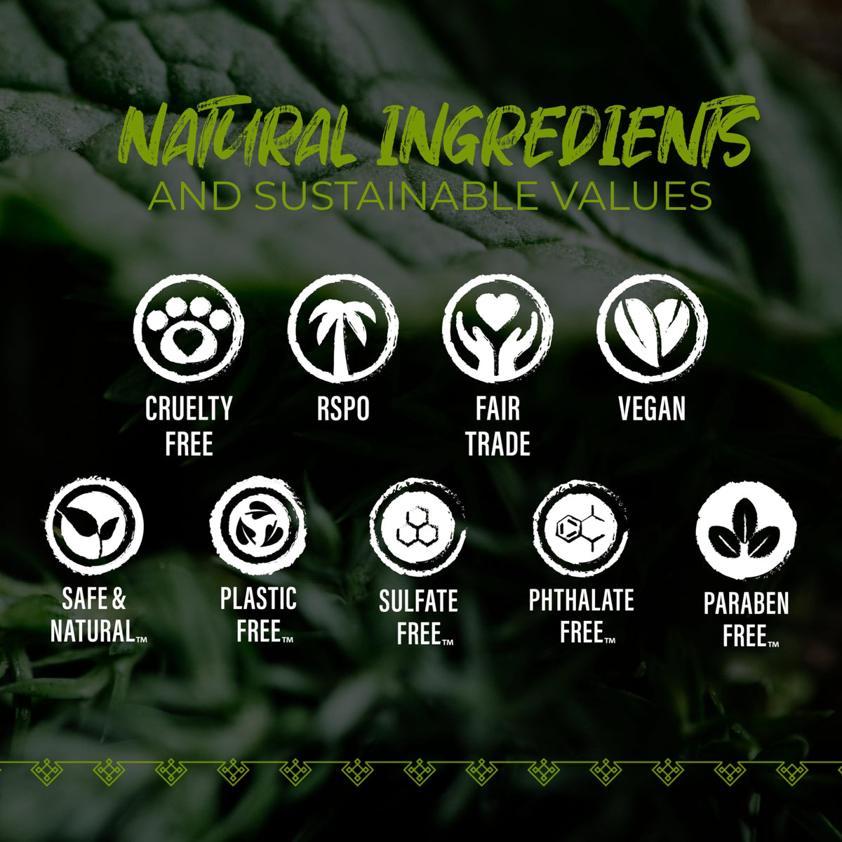 Viori ingredient label close-up showing rice water and essential oils transparency