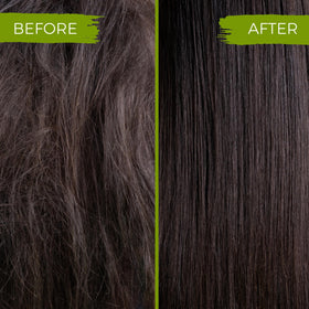 Viori applying bar directly to wet hair demonstrating scalp refresh and cleansing