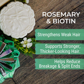 Viori shampoo bar close-up texture highlighting gentle conditioning surface