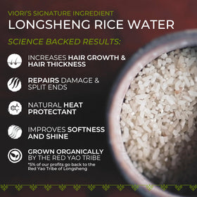 Viori bar texture close-up highlighting rice water ingredient and gentle cleanse