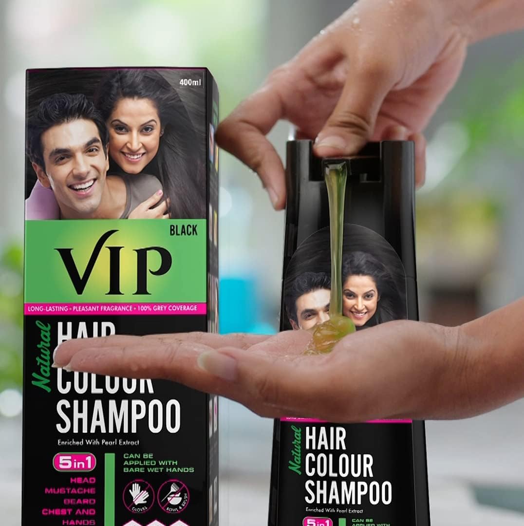 VIP back label close-up displaying usage instructions and features
