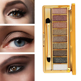 Virtegasas lifestyle image of party makeup showcasing long-lasting sparkle