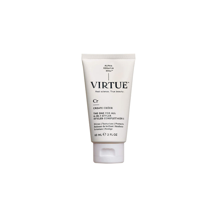 VIRTUE front packaging showing product and brand for reliable styling