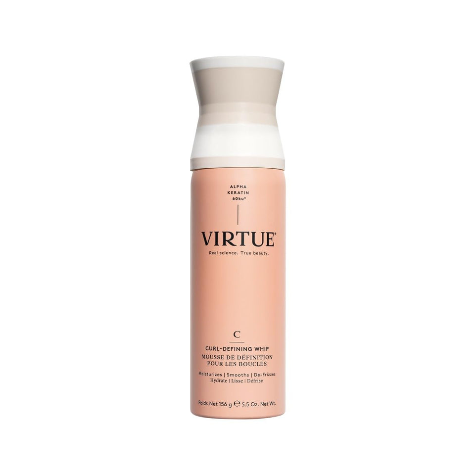 Virtue Curl Defining Whip front packaging showing clean branding and benefits