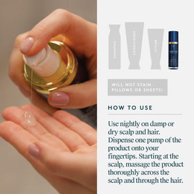 VIRTUE lightweight serum texture pouring smoothly to hydrate without weight