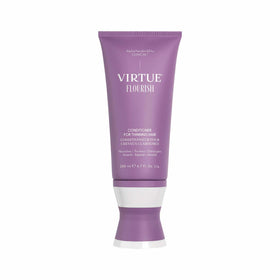 VIRTUE front packaging showing bottle and benefit of lightweight conditioning