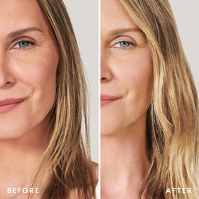 VIRTUE label close-up highlighting ingredient panel and product benefits