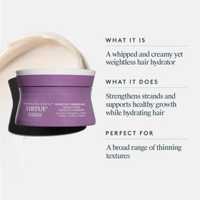 VIRTUE open jar showing whipped creamy texture for easy spread
