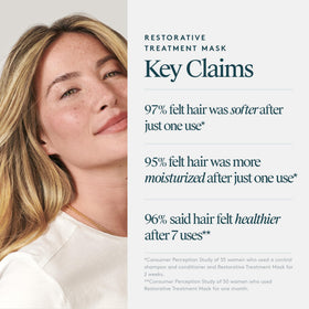 VIRTUE label close-up showing keratin peptide details for strength