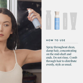 VIRTUE 5 fl oz bottle beside common items to show true size and travel-friendly benefit