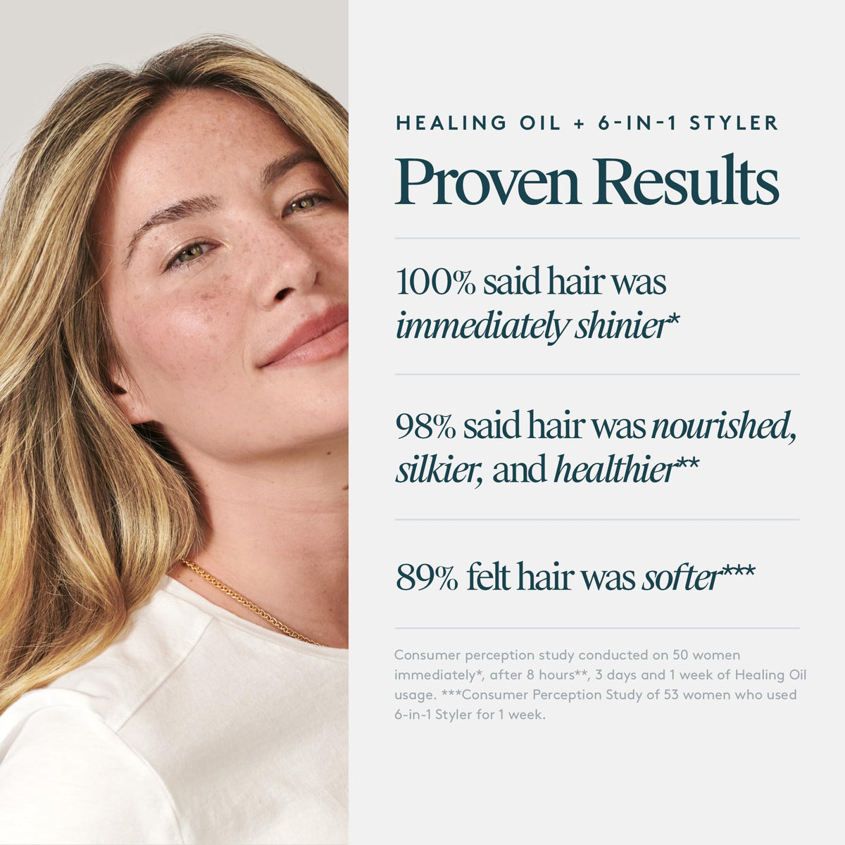 VIRTUE oil texture drop demonstrating lightweight nourishment benefit