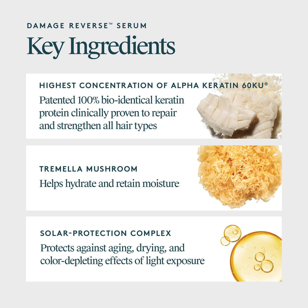 VIRTUE cream-to-serum texture on palm highlighting lightweight absorption and glide