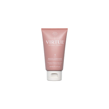 VIRTUE front bottle showing smooth conditioner for frizz control and sleek results