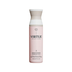 VIRTUE front bottle view showing product and smoothing benefit