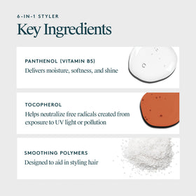 VIRTUE cream-serum texture close-up showing lightweight blend and smooth absorption