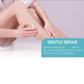 Virularty Nigrifree on underarm showing non-greasy finish and improved texture
