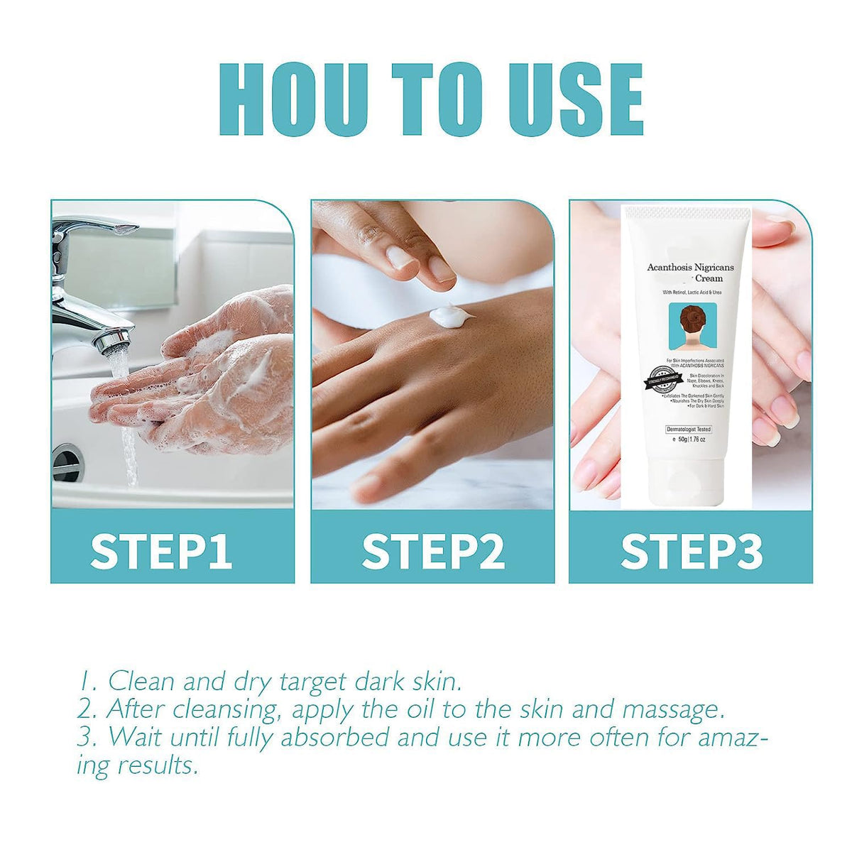Virularty Nigrifree on bathroom vanity staged for daily routine and easy use