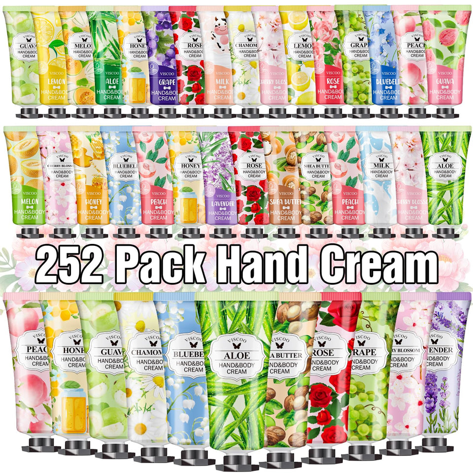 VISCOO front packaging of 252-pack showing variety and bulk convenience
