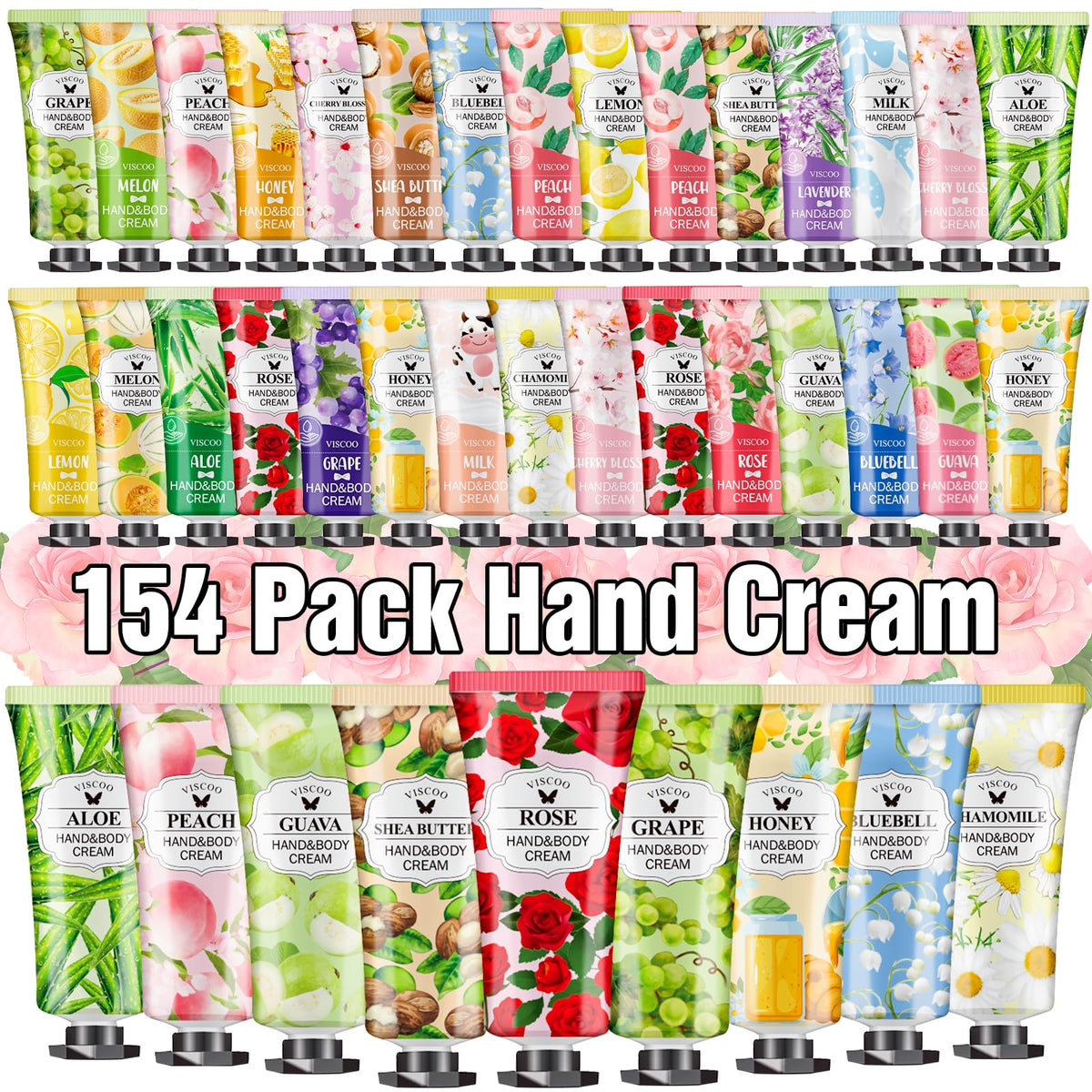 VISCOO front packaging showing the full 154 pack and gift-ready presentation