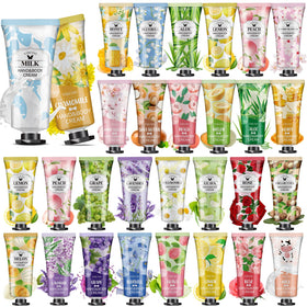 VISCOO front packaging showing 28-pack with clear gift-ready box and variety