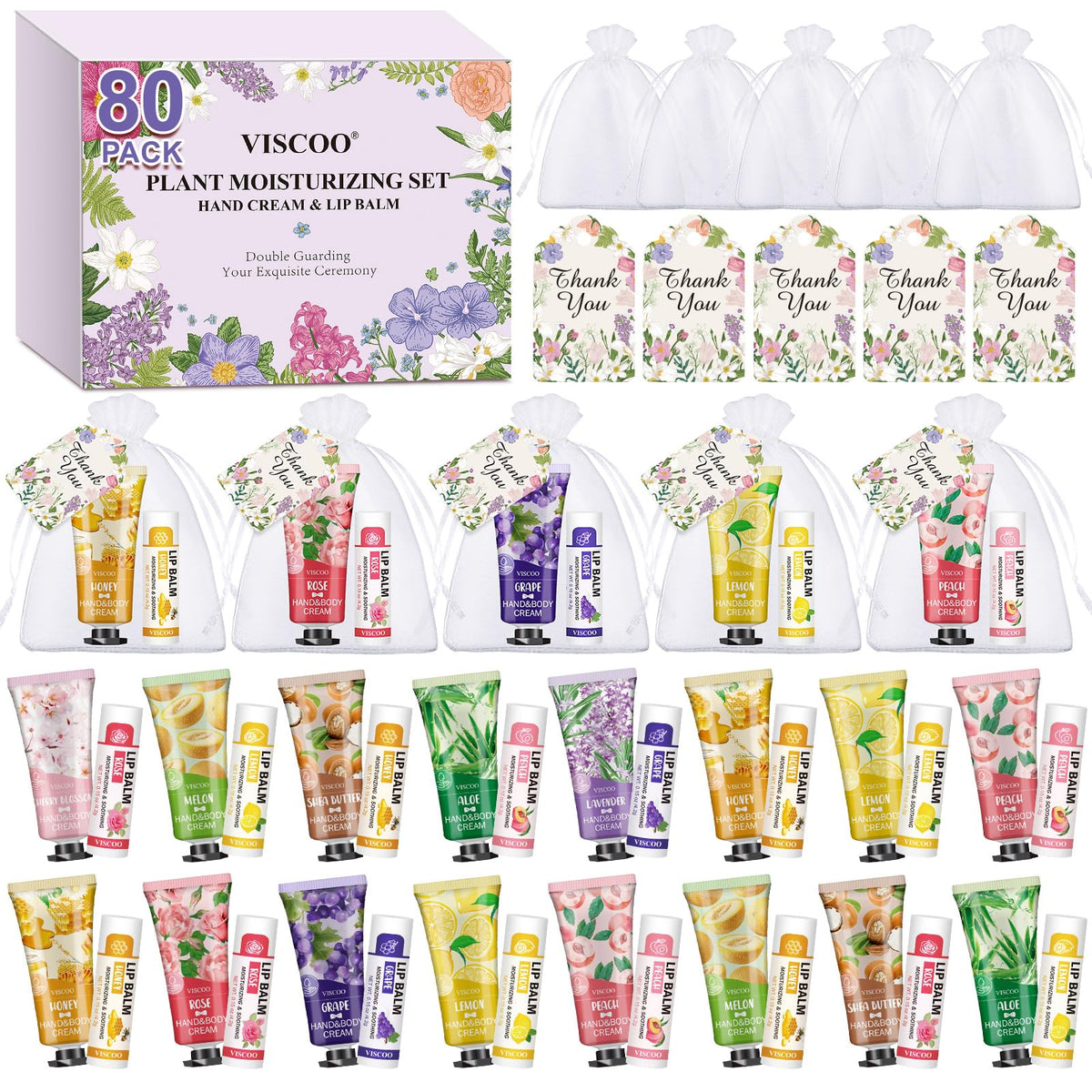 VISCOO front packaging view showing full gift set and ease of gifting