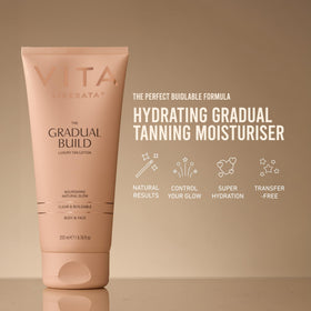 VITA LIBERATA mitt application demonstrating even coverage and minimal streaks
