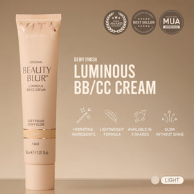 VITA LIBERATA applied with fingertips demonstrating easy blending and hydration
