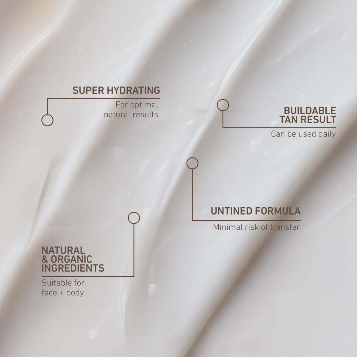 VITA LIBERATA subtle before and after glow showing natural-looking tan