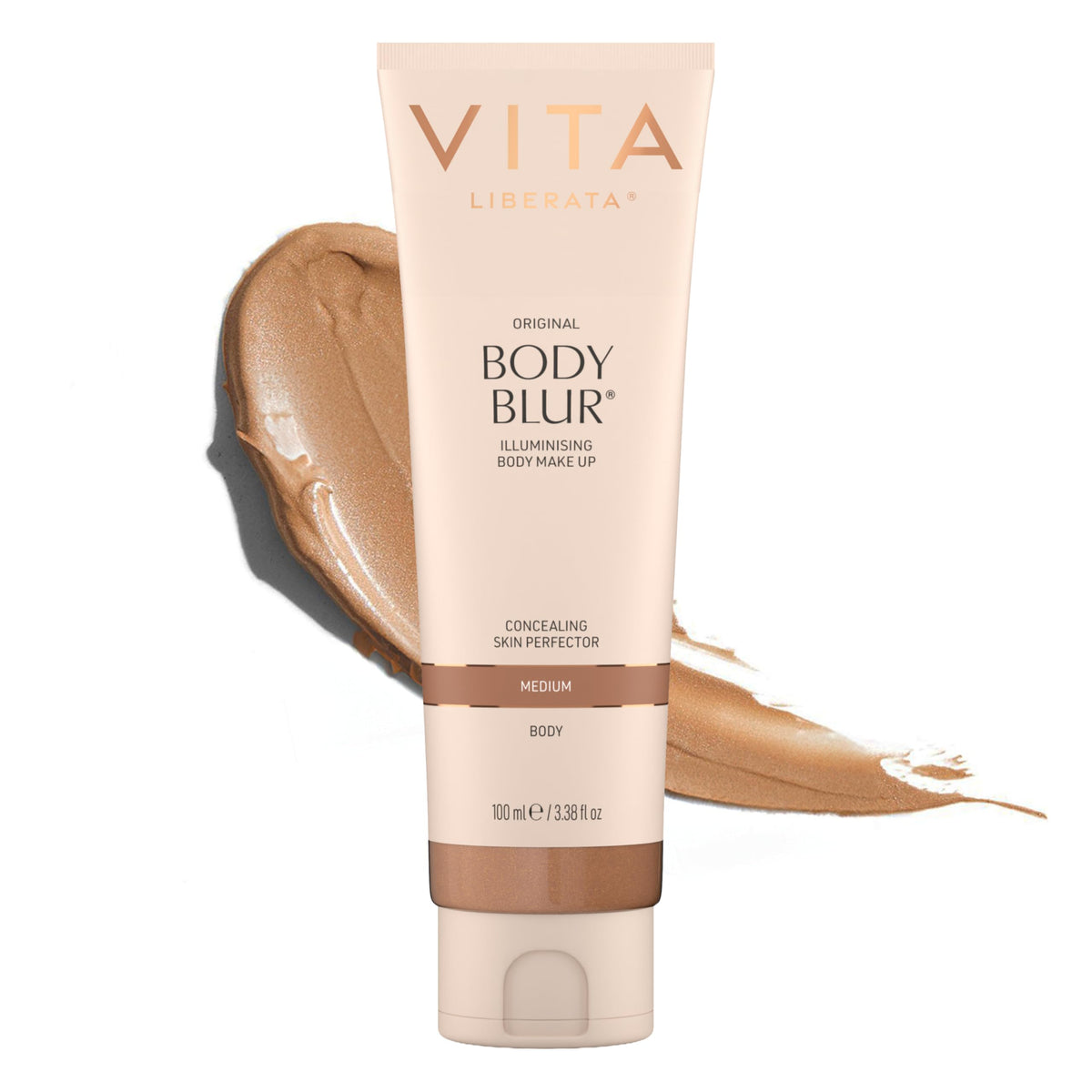 VITA LIBERATA front packaging showing compact bronzing product and instant glow