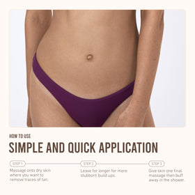 VITA LIBERATA before and after legs illustrating even removal and smoother skin