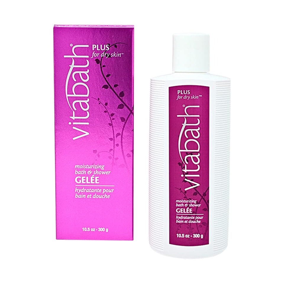 Vitabath front packaging showing bottle and branding for gentle hydration