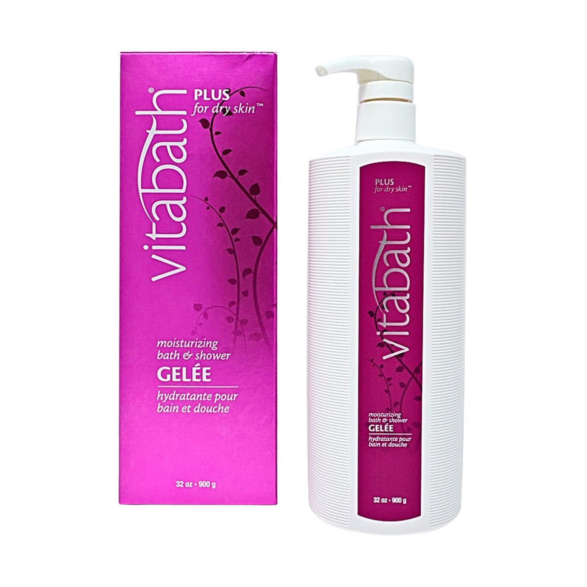 Vitabath front bottle 32 oz showing branding and product appearance for easy recognition