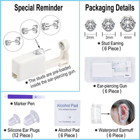 VitaCool array of included supplies showing sterile pouches and backs