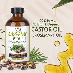 VITAL AFFAIR applying oil to hair ends for strengthening benefit