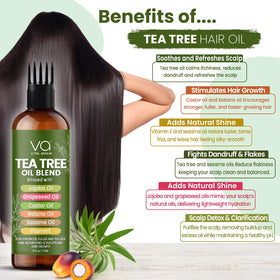 VITAL AFFAIR treating hair ends to show frizz control and shine