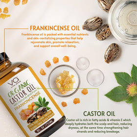 VITAL AFFAIR oil texture pouring to show rich emollient hydration